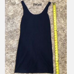 BODYCON MINI DRESS W/ scoop neck